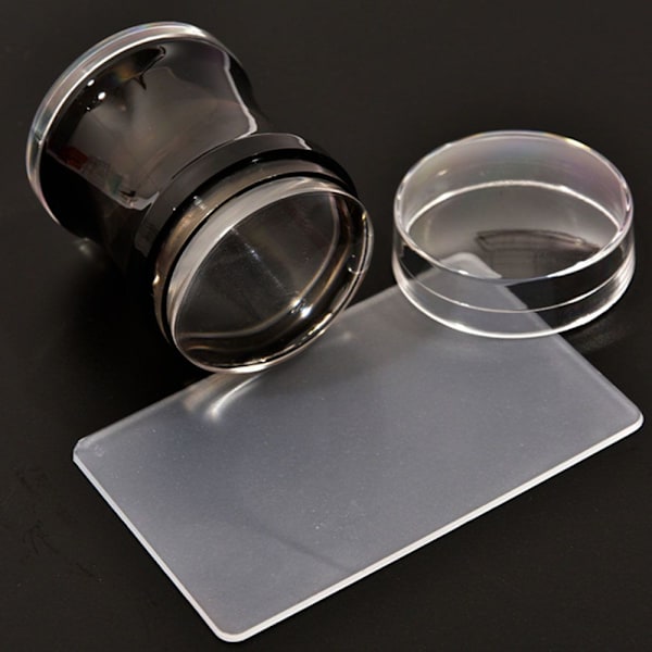 Silikone Negle Stamper Kit Negle Stempling Skabelon 04