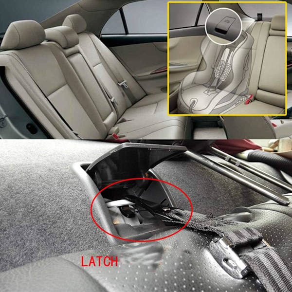 Baby för passagerare Isofix-bältesrem eller allmänt låsinterf