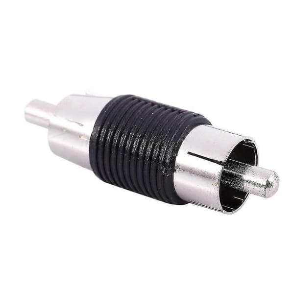 Lige AV RCA Han Til Han Stik Koblinger Adaptere 6 Stk