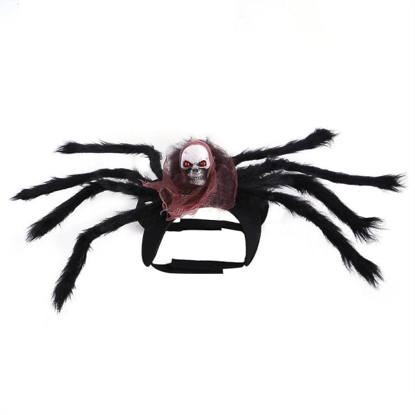 Halloween xmas julklappar dekoration husdjur spindel bröst rygg kreativa kläder nya B35106 red M