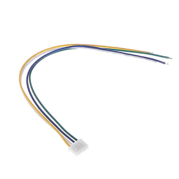 10 STK 4-pinners Mini Micro JST XH 2,54 mm 24AWG-kontaktplugg med ledninger 200 mm