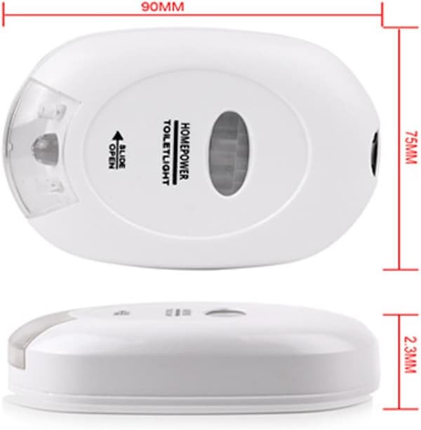 #Batteridrevet kroppssensor Automatisk LED-lys Bevegelsessensor AC#