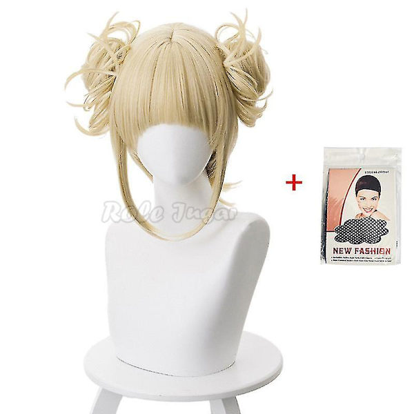 My Hero Academia Cosplay Halloween kostym Anime Boku No Hero Academia Himiko Toga Jk Uniform Sweate Wig and cap