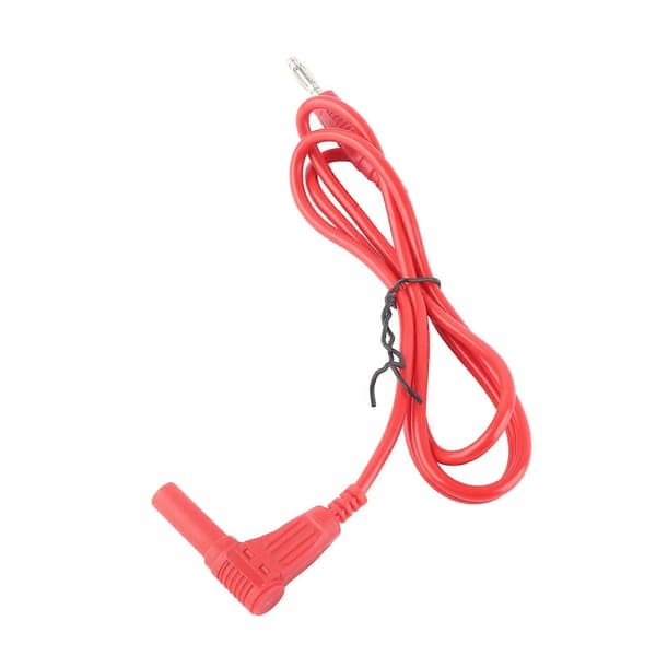 Bananplugg Testkabelsats Skyddstyp Elektriska Multimeterkablar Set J.70012 4mmRöd