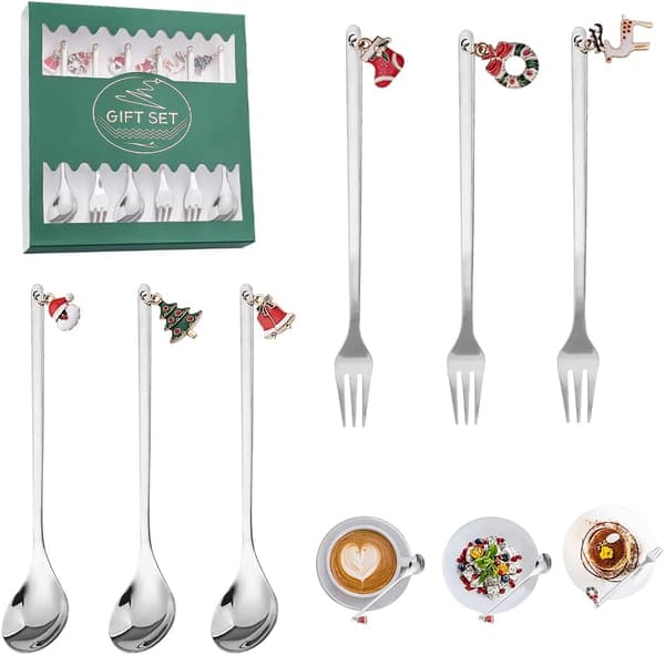 6 st set Gaffelset
