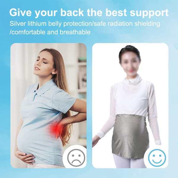 Silverfiber nylon Strålskydd Baby Belly Band