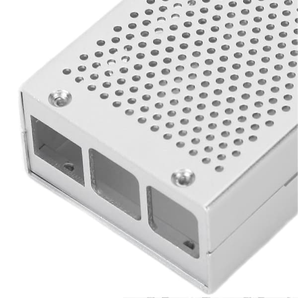 Beskyttelsesveske for Raspberry Pi-hus i aluminiumslegering med kjølevifte