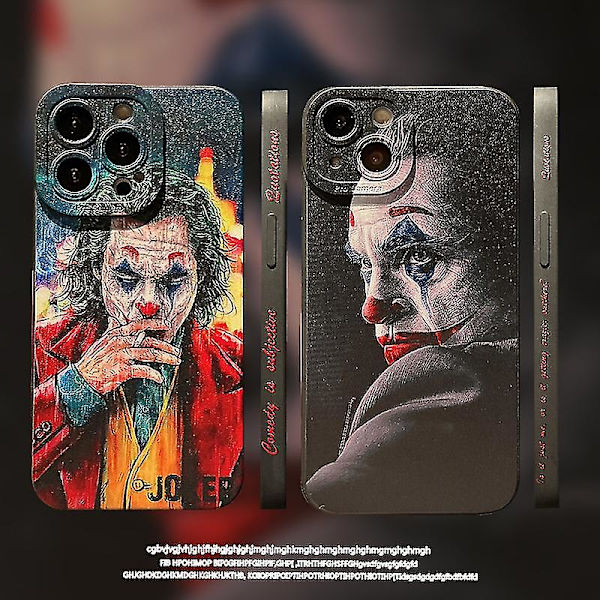 Fashion Joker phone case för Iphone 13/ pro Max/xr/max För Iphone 12/11pro cover Smoking Clown iPhone XR