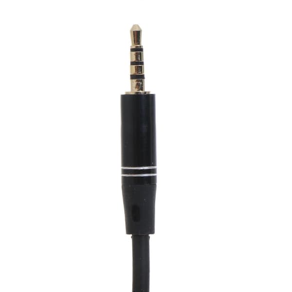 Lydkabelerstatning for hodetelefoner 3,5 mm til 2,5 mm forlengelses-aux-ledning