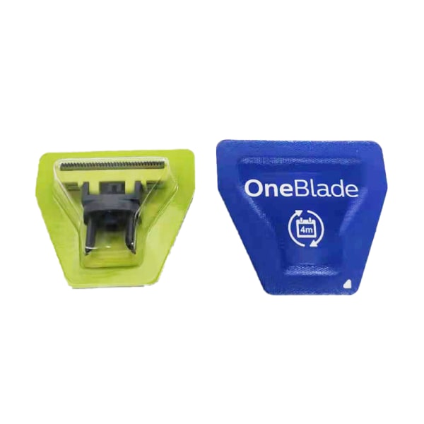 Erstatningsbar barberhøvel for OneBlade QP210 QP220 QP230 Silver 3Pcs