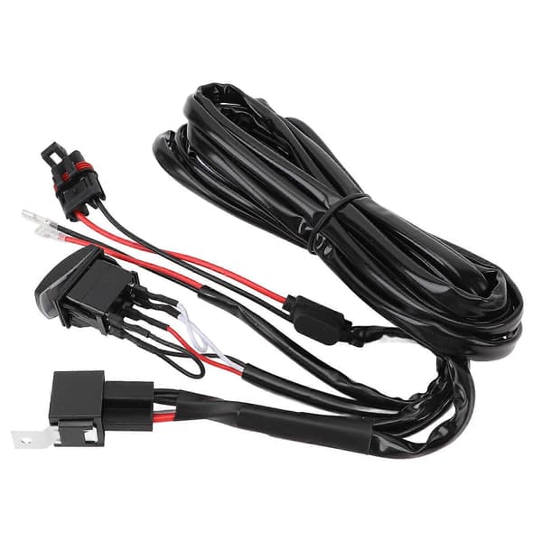 DC12V UTV LED Lys Bar Ledningsnett 300W 14AWG 1 Ledning Plug and Play for UTV med Puls Samleskinne