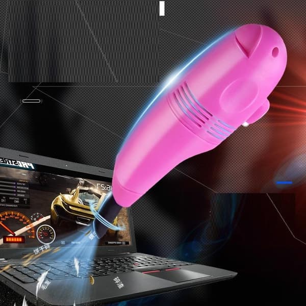 USB Mini-imuri näppäimistölle ja autoon harjalla Orange