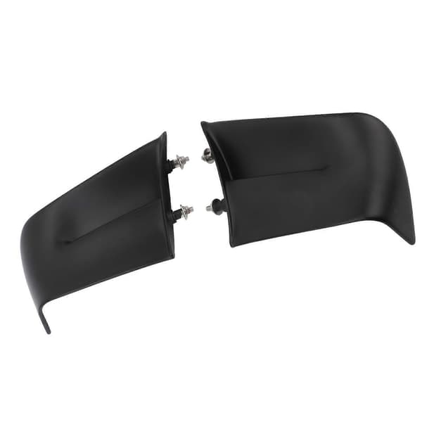 Par Motorcykel Winglet Mat Sort Perfekt Pasform Side Fast Vinge Udskiftning til DUCATI Panigale V4 V4S V4R 2022 til 2023