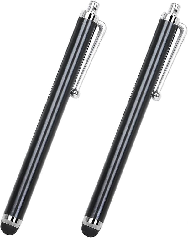 Smartphone Pen 2 x sorte styluspenne til telefoner og tablets