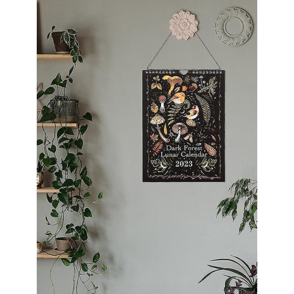 2023 Dark Forest Lunar Calendar Wall Calendar 12 Illustrations Wall Calendars