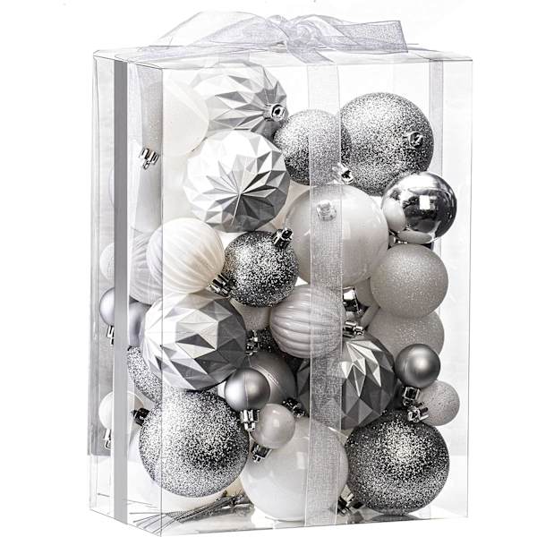 Julgran hängande bollar för julgran, dekoration rep Baubles Set
