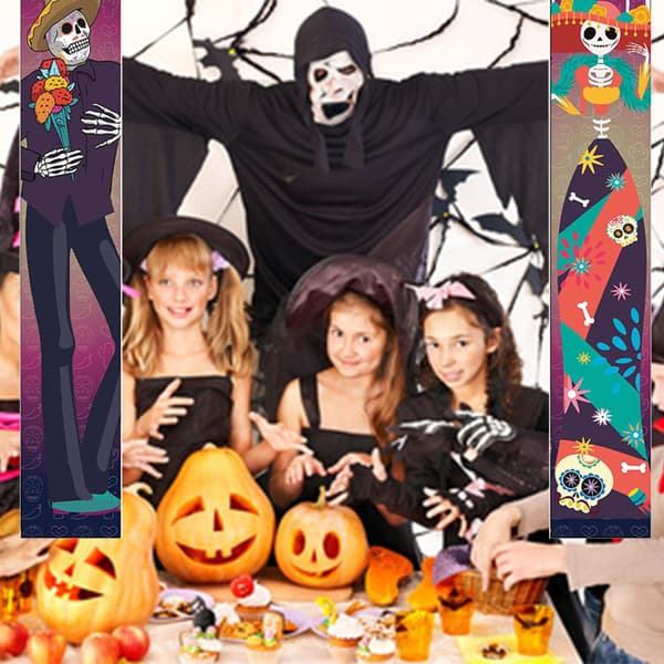 Halloween Dekor, Velkomstbannere Verandaskilte til yderdør DL8103