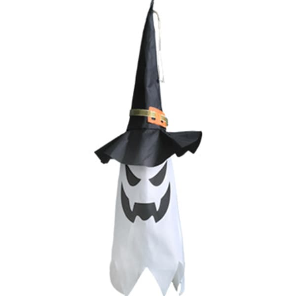 Halloween-dekorasjoner LED Spooky Dekorasjon Light Up Heksehatt warm white