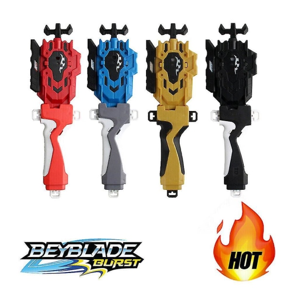 Gyro launcher og håndtak Burst Starter String Sterk spinnende gave Red