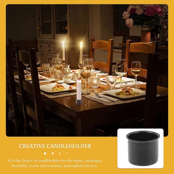10 stk Lyskopper, Lysdryppbeskytter, Lysbeholder, Tomme Lyskopper