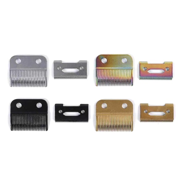 2 sett Keramisk hårklipper for hode for Wahl 8504 Black