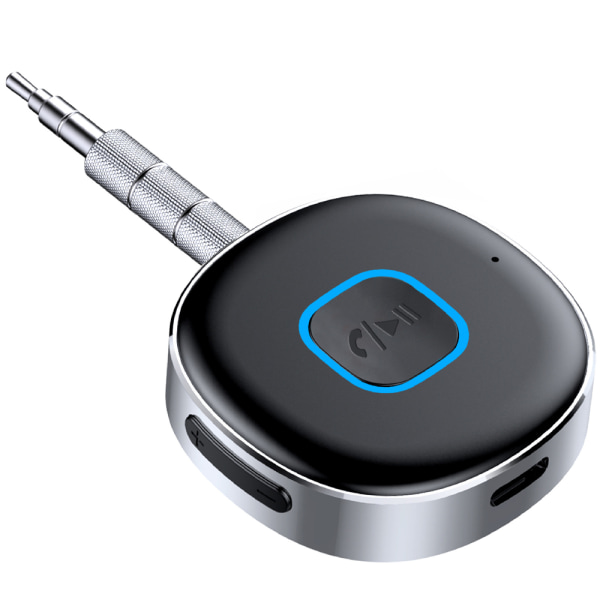 Bärbar 3,5 mm Aux Bluetooth biladapter, Bluetooth 5.0