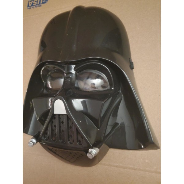 Star Wars Darth Vader-mask för barn/barn Black One Size