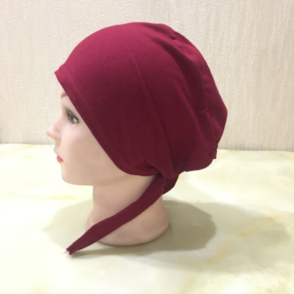 Kvinnor Under Scarf Hijab Bonnet Cap LILA