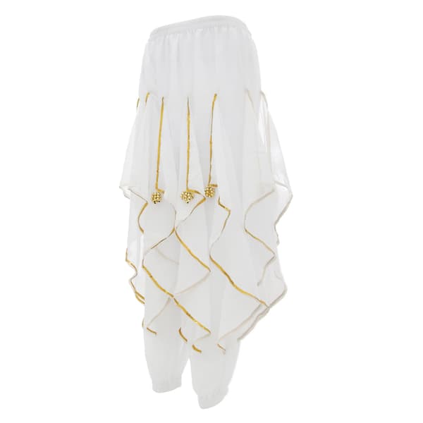 1/2/3/5 Dam Magdans Harem Byxor Tribal Baggy Arabic White 1 Pc