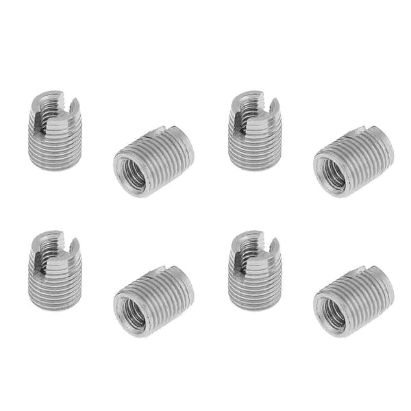 20 stk. rustfrit stål SUS303 selvskærende slidsede gevindindsatser M3 x 6 mm