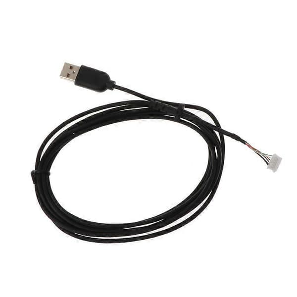 Ersättningsbar hållbar PVC USB-muskabel Muslinjer för Logitech G102-mus