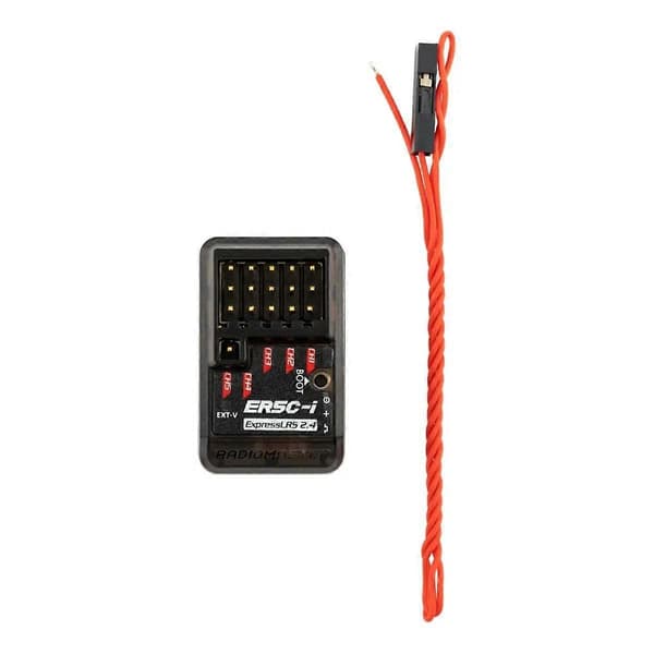 ER5C-I 5-kanals ExpressLRS 2.4GHZ PWM-mottaker for RC-modellskip, ER5C-I FCC
