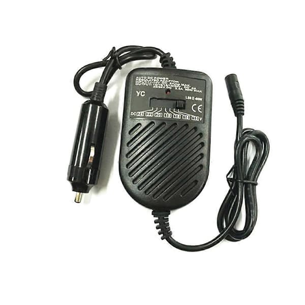 for DC 80W Bil Auto Universal Lader Strømforsyningsadaptersett For Bærbar PC Notebo