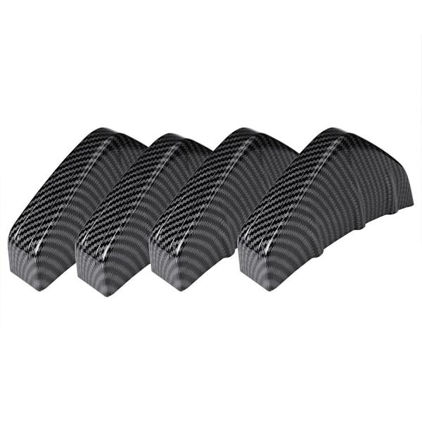 4x Shark Fin Diffuser Protect Cover Universal Car Bakre Bumper Cast Decor Spoiler Water transfer