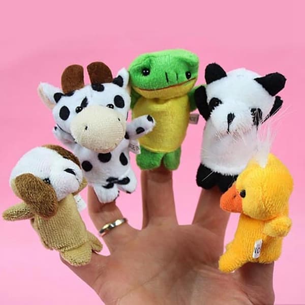 10-Pack Fingerdocka / Docka - Olika Figurer multicolor