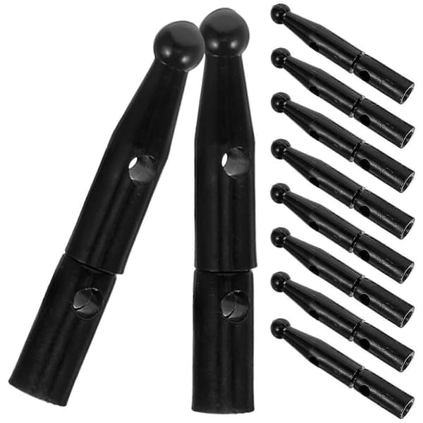 10 stk Regnparaply Haleperler Plast Paraplybein Deksel Erstatning Paraply Haleperler
