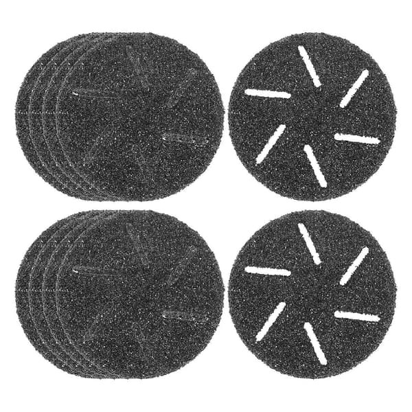 10 stk. Erstatningsrullerhoder for elektrisk fotfil