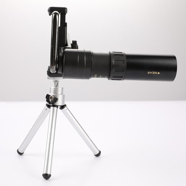 300x40mm supertelezoom monokulärt teleskop med stativ