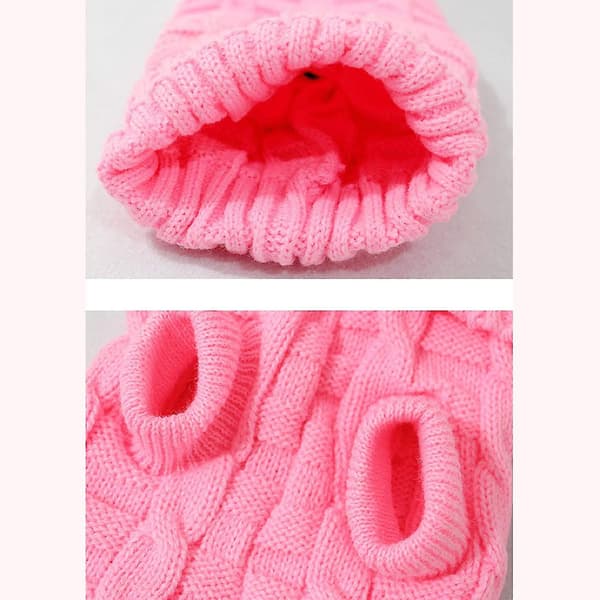 XSPink-Pet Katte Sweater Killingetøj til små katte