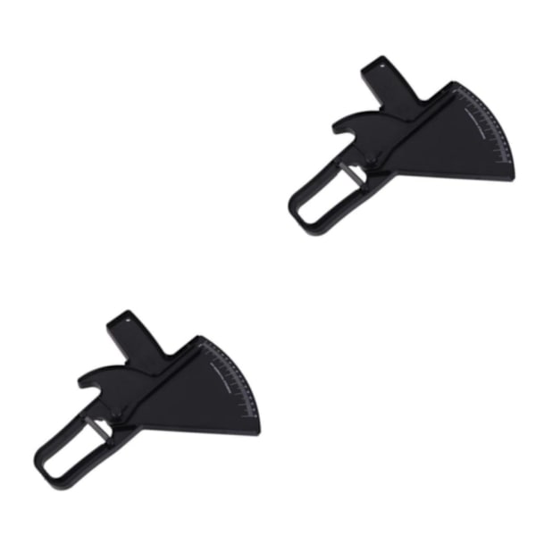 1/2/3 Rasvanpoltto-opas Ihopoimupihtimittari Laiha kunto Black 2Set