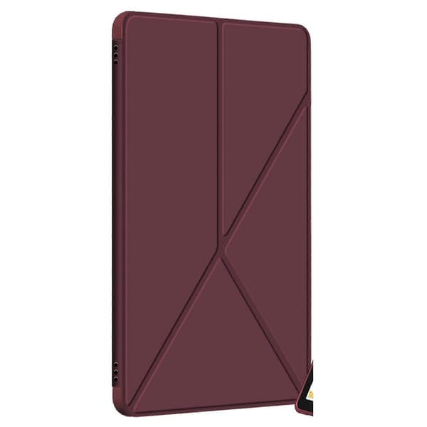 Flip PU lædercover til /fire Hd 10plus Gen 11 (2021 Edition), 251x171x14mm (rødvin)