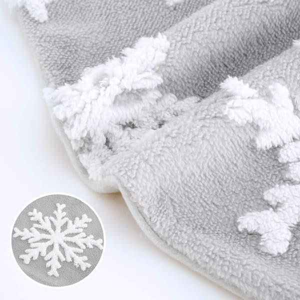 Juletræstæppe Juletræsmåtte Nederdele Jacquard Cashmere