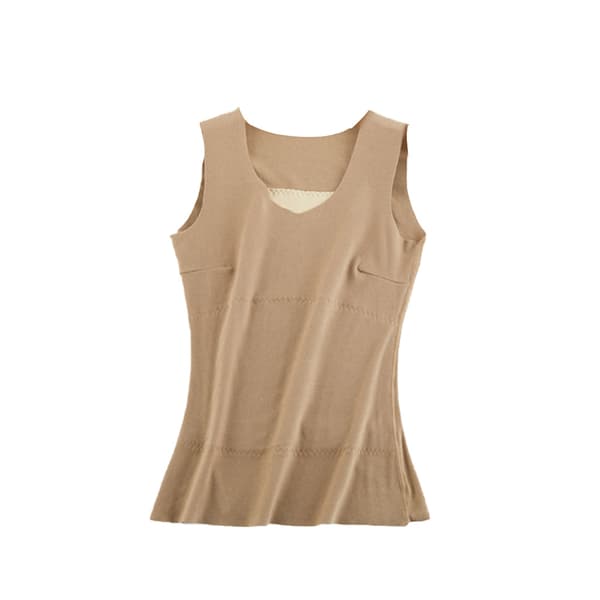 Thermal för kvinnor, fleece-camisole ärmlös