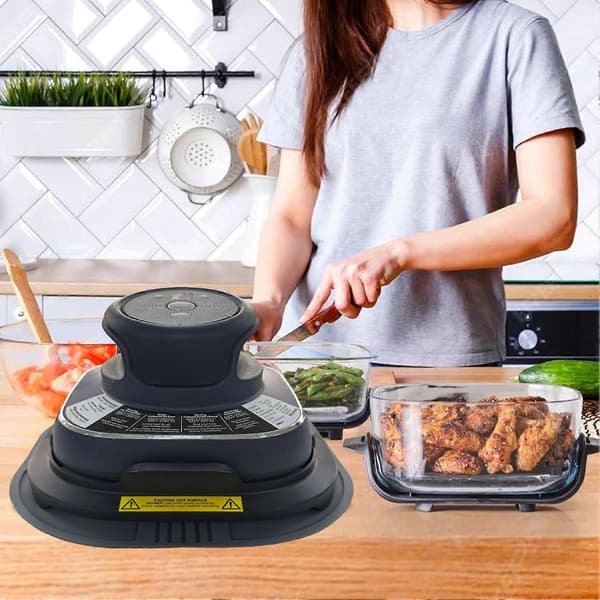 Silikone Airfryer Trivets til Ninja Crispi Varmebestandige Grydelapper Fleksible Underlag til Bordplader