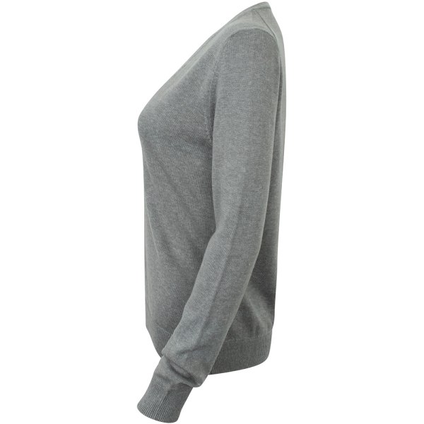 Henbury dam/dam v-ringad cardigan  skiffergrå Slate Grey Marl 2XS
