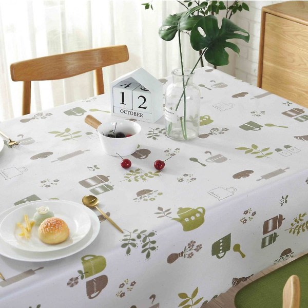 Bondgårdskjøkken rektangulær bomull og lin duk sofa sofa restaurant bryllupsfødselsdagsfest D