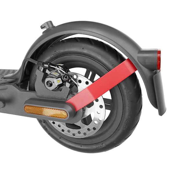 Bakre sprutskjerm scooter Fender Bracket Scooter Reservedeler Röd
