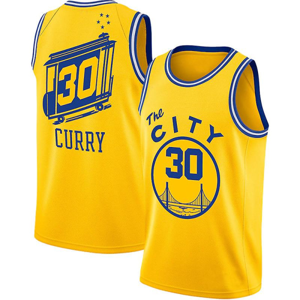 New eason Warriors tephen Curry #30 Baskettrøye S