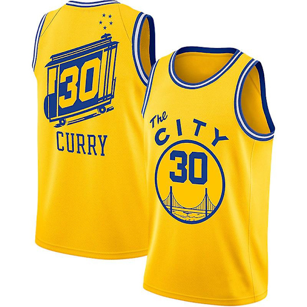 New Season Warriors Stephen Curry #30 Baskettrøye L