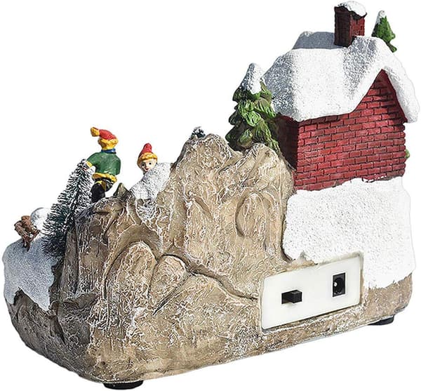 LED Christmas Village, Julscenhus med LED-ljus
